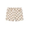 THE NEW Twill Regular Fit Denim Shorts Humus Check