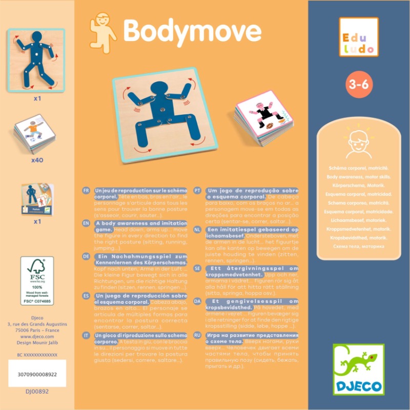 Djeco Bodymove Spel DJ00892