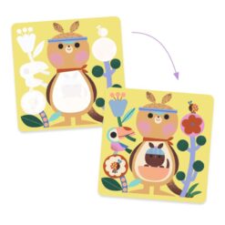 Alternative view of Djeco Magische Kleurplaten Kiekeboe! Babydieren DJ00952