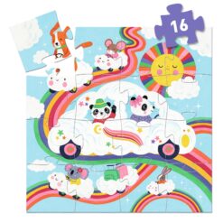 Djeco Puzzel Wolkenauto - 16 stukjes DJ07276