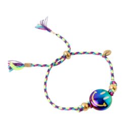 Love Issue Armbandje Happy Happy smiley petrol