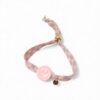 Love Issue Armbandje Happy smiley2.0 pink checked lila