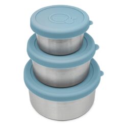 Smikkels RVS Snackbox Set Blauw