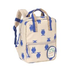 Lassig Mini Square Backpack Happy Trails Frog