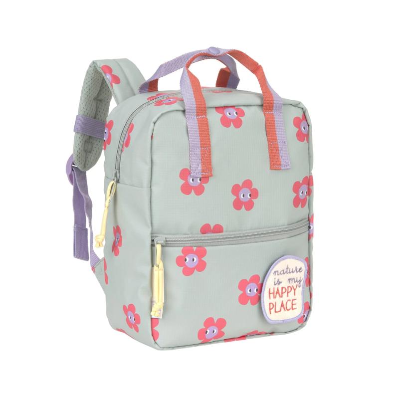 Lassig Mini Square Backpack Happy Trails Flower