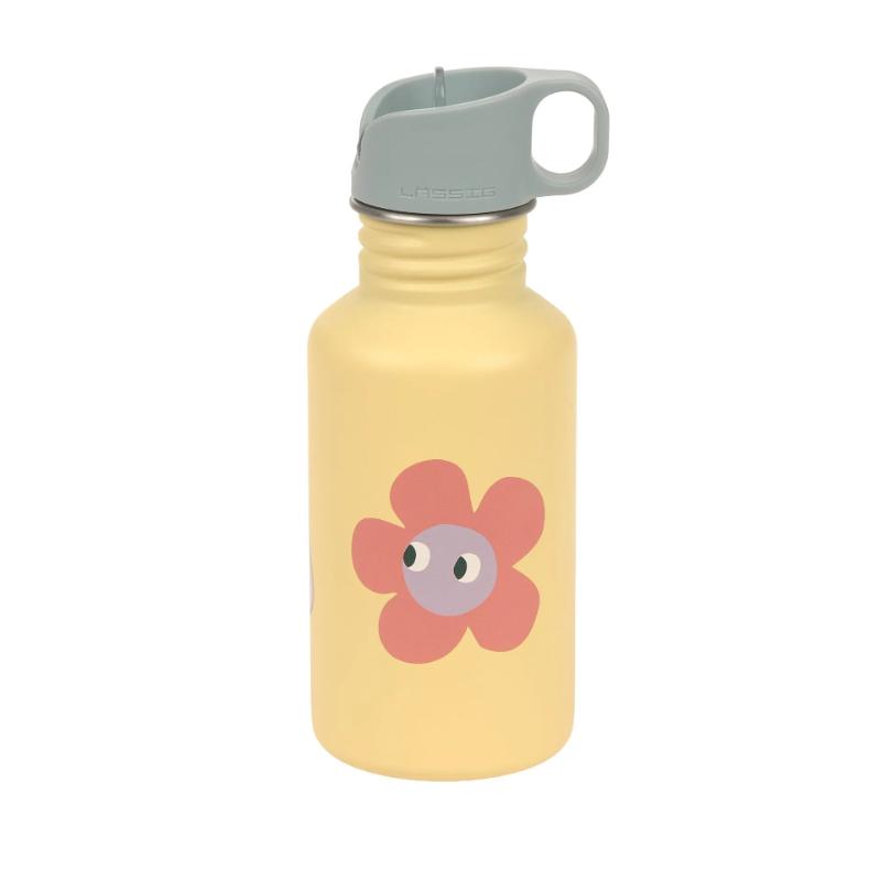 Lassig Stainless Steel Bottle Happy Trails Flower