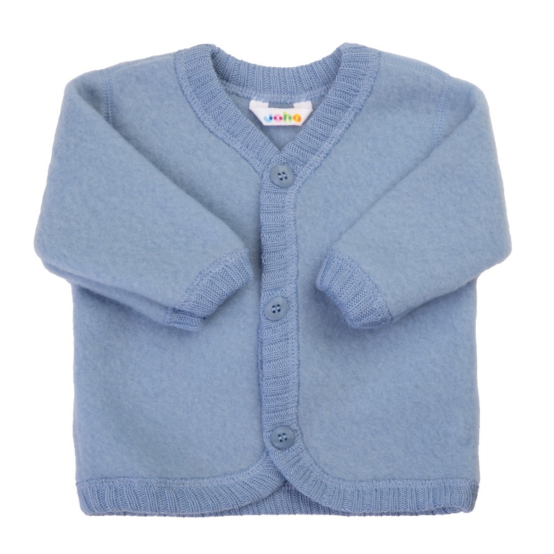 Joha wolfleece vest blauw