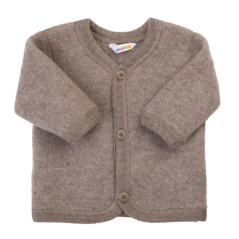 Joha wolfleece vest sesam melange