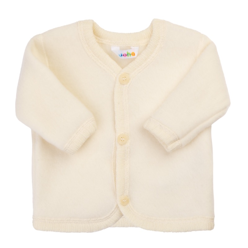 Joha wolfleece vest naturel