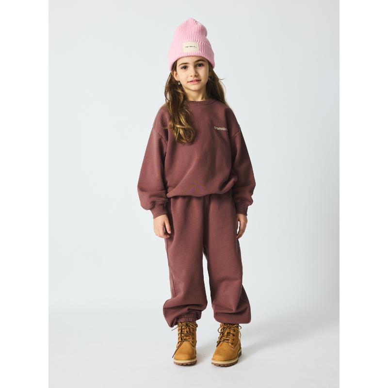 brunobruno nation Ella Pants Marron Plum - Afbeelding 4