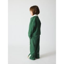 Brunobruno nation Francis Stripe Sweatpants Myrtle Green - Afbeelding 4