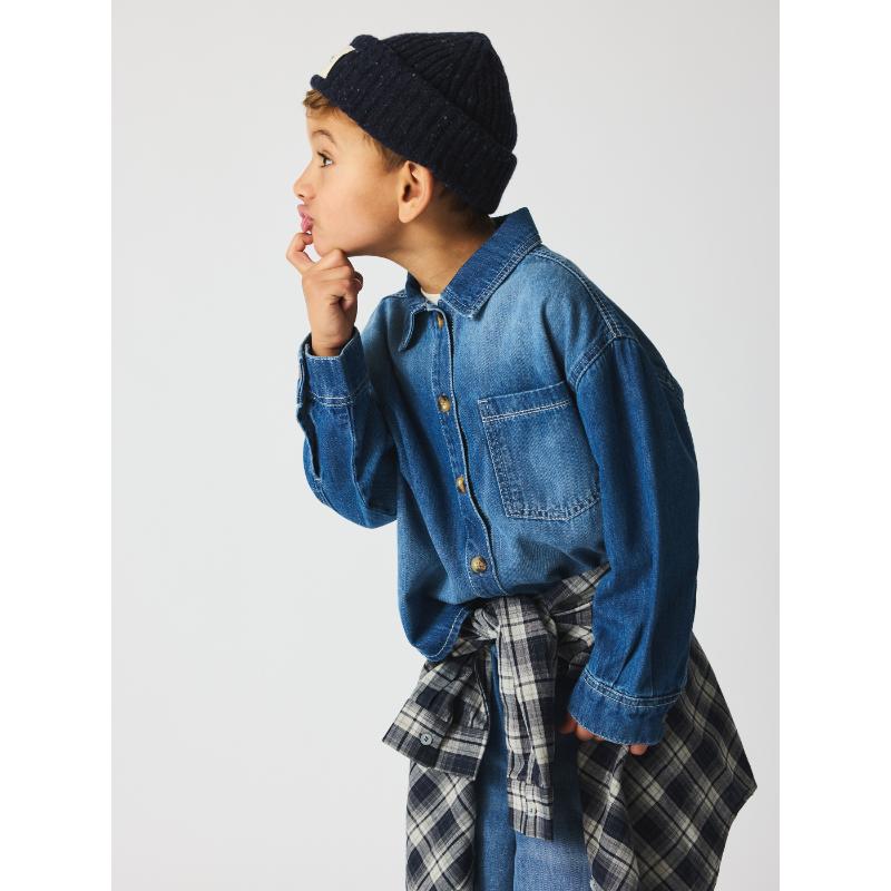 brunobruno nation Ina Denim Shirt - Afbeelding 4