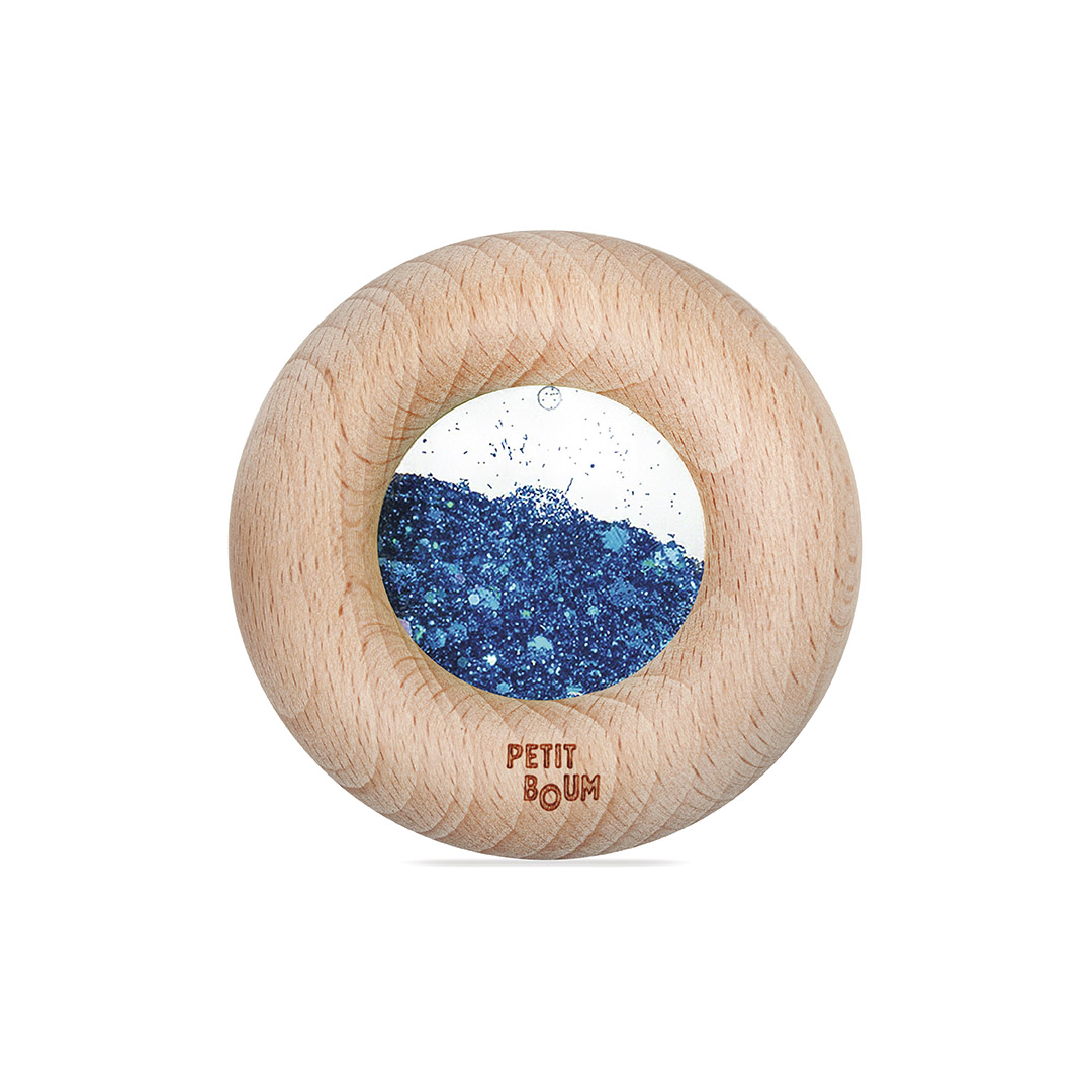 Petit Boum Sensorische Donut Blauw
