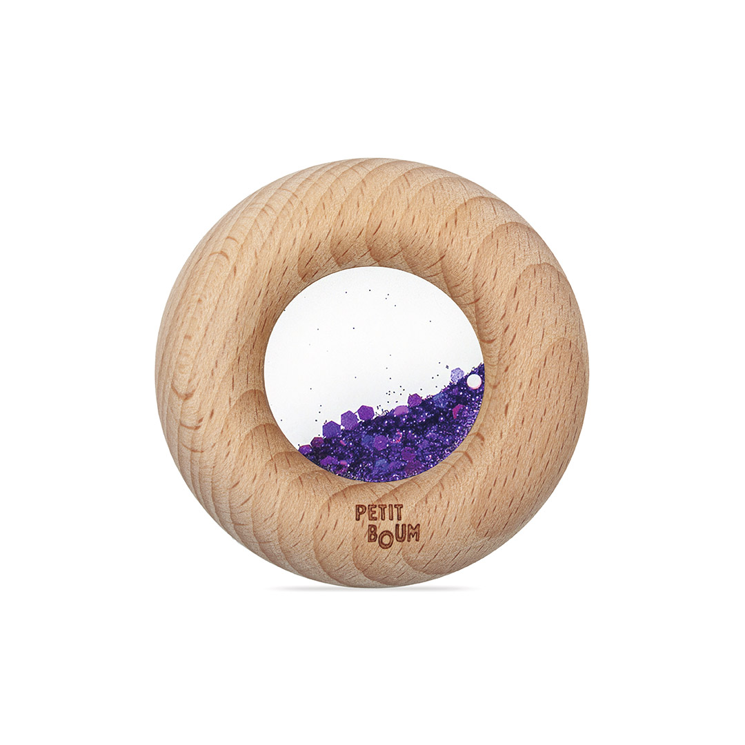 Petit Boum Sensorische Donut Paars