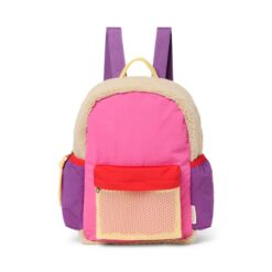 Studio Noos Patchwork Midi Backpack Bright Pink