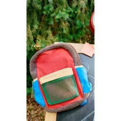 Alternative view of Studio Noos Rode Patchwork Mini Rugzak