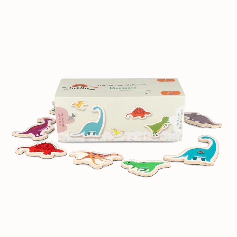 Tix & Mix Magnetic Playset Dinosaurs