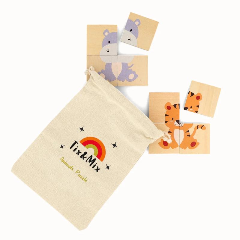 Tix & Mix Magnetic Playset Animals Puzzle - Afbeelding 4