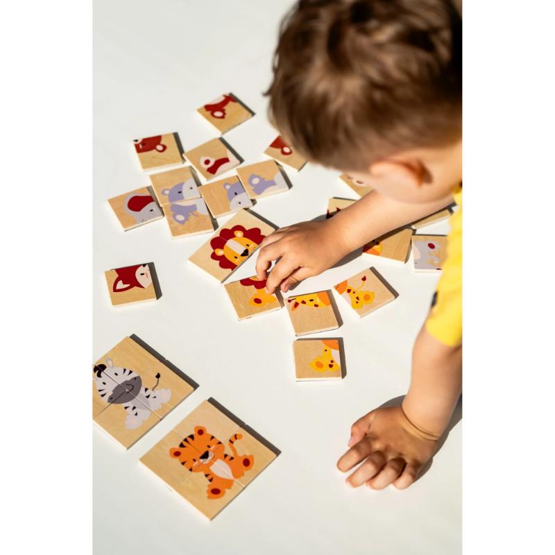 Tix & Mix Magnetic Playset Animals Puzzle