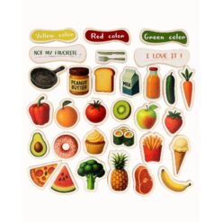 Tix & Mix Magnetic Playset Food