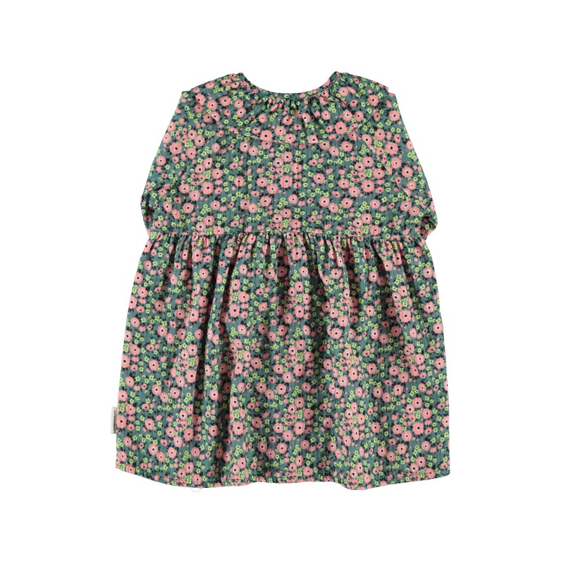 piupiuchick short dress green multicolor flowers - Afbeelding 2