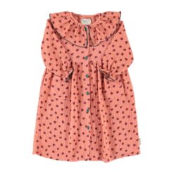 piupiuchick long dress pink little flowers