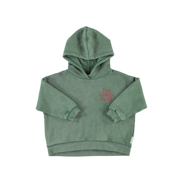 piupiuchick hoodie green apple print