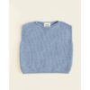 hvid Vest Harvey Light Blue