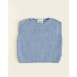 hvid Vest Harvey Light Blue