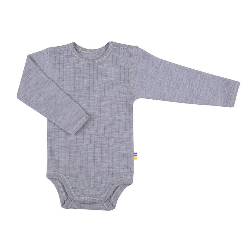 Joha Wollen Romper grey melange