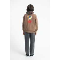 piupiuchick sweatshirt brown CAPTAIN