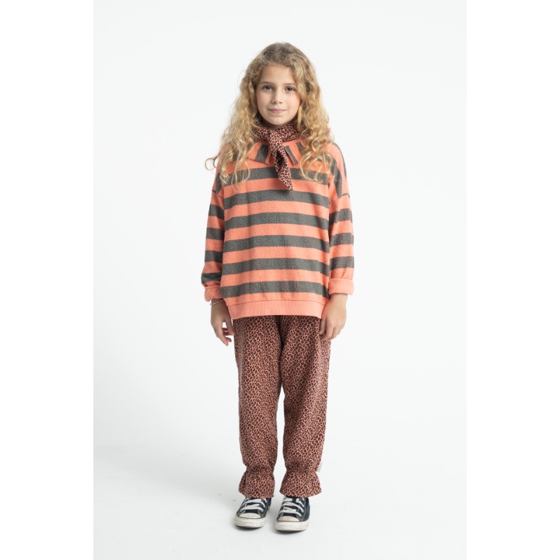 piupiuchicktrousers ruffles pink animal print - Afbeelding 2