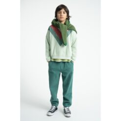 Alternative view of piupiuchick unisex trousers green black stripes