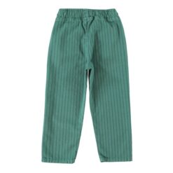 piupiuchick unisex trousers green black stripes - Afbeelding 3
