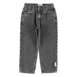 piupiuchick unisex trousers grey denim