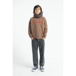 Alternative view of piupiuchick unisex trousers grey denim