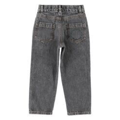 piupiuchick unisex trousers grey denim - Afbeelding 4