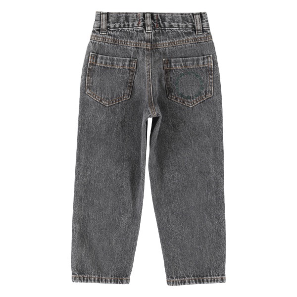 piupiuchick unisex trousers grey denim - Afbeelding 4