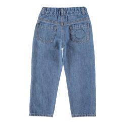 piupiuchick unisex trousers washed navy denim - Afbeelding 3