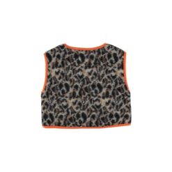 piupiuchick waistcoat grey animal print - Afbeelding 3