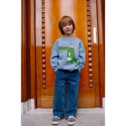 Alternative view of Daily Brat Loco Coco Sweater Blue