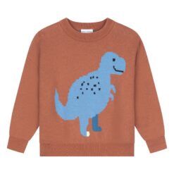 Daily Brat Dino Roar Knitted Sweater