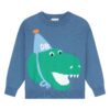 Daily Brat Daffy Dino Knitted Sweater