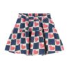 Daily Brat Lucky Heart Skirt Soft Blue