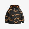 Mini Rodini Dog hooded puffer