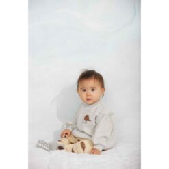 Mini Rodini Elephant shrew sweatshirt Grey Melange