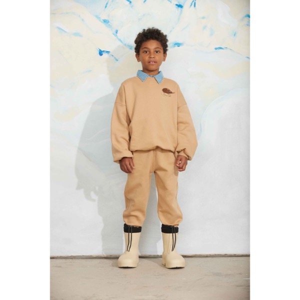 Mini Rodini Elephant shrew sweatshirt beige