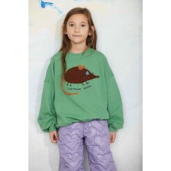 Elephant shrew chenille sweatshirt