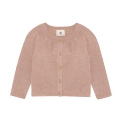 Enfant Cardigan Knit Adobe Rose