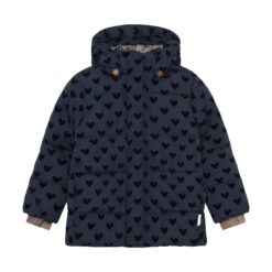 Enfant Jacket Quilt Parisian Night Hearts